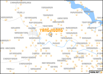 map of Yangji-dong