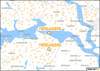 map of Yangji-dong