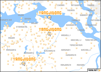 map of Yangji-dong