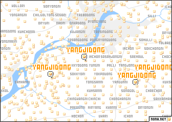 map of Yangji-dong