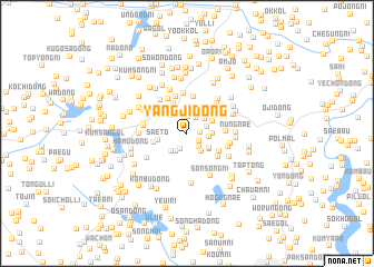 map of Yangji-dong