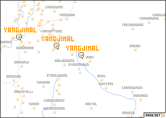 map of Yangjimal
