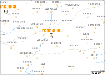 map of Yangjimal