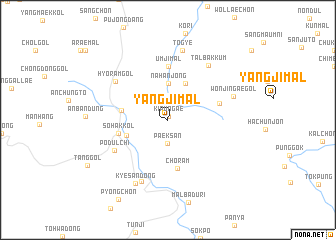 map of Yangji-mal