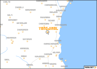 map of Yangji-mal