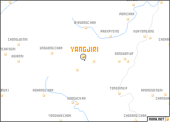 map of Yangji-ri