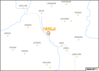 map of Yangji