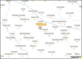 map of Yangji