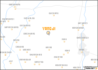 map of Yangji