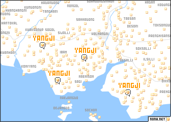 map of Yangji