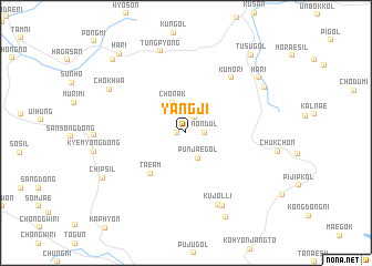 map of Yangji