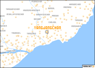 map of Yangjŏng-ch\