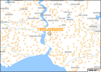 map of Yangjwa-dong