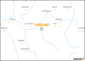 map of Yangkhet