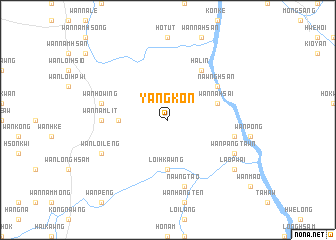 map of Yangkon