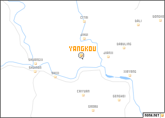 map of Yangkou