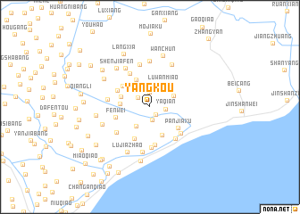 map of Yangkou
