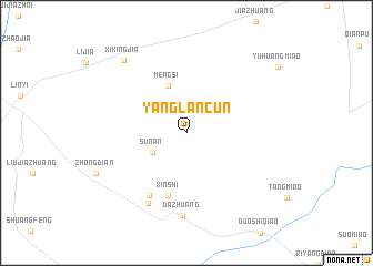 map of Yanglancun