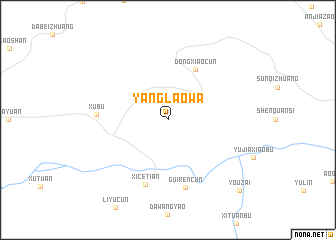 map of Yanglaowa