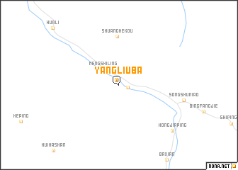 map of Yangliuba