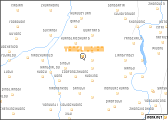 map of Yangliudian