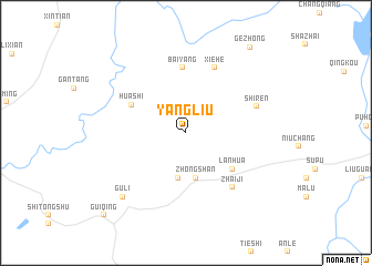 map of Yangliu