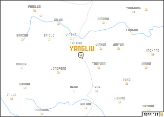 map of Yangliu