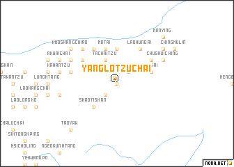 map of Yanglo-tzu Chai