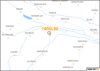 map of Yanglou