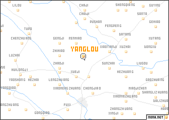 map of Yanglou