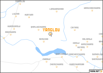 map of Yanglou