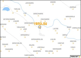 map of Yanglou