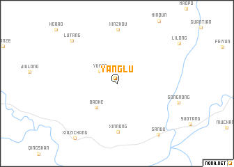 map of Yanglu