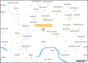 map of Yangmagol