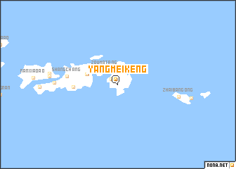 map of Yangmeikeng