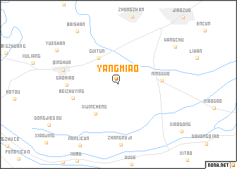 map of Yangmiao