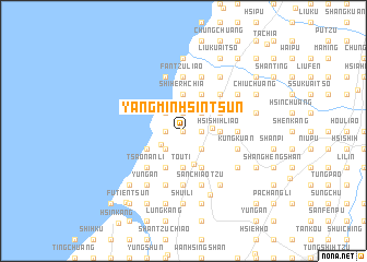 map of Yang-min-hsin-ts\