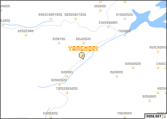 map of Yangmo-ri