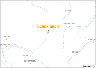 map of Yangmuqiao