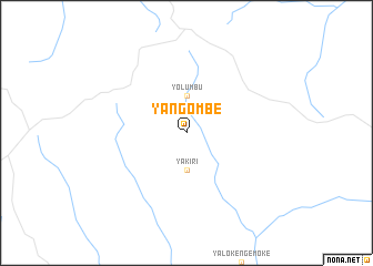 map of Yangombe