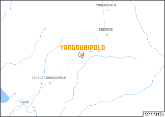 map of Yangou Birolo