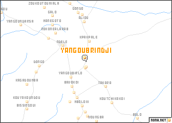 map of Yangou Brindji