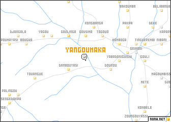 map of Yangoumaka