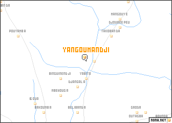 map of Yangoumandji