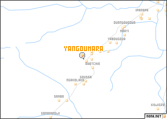 map of Yangoumara