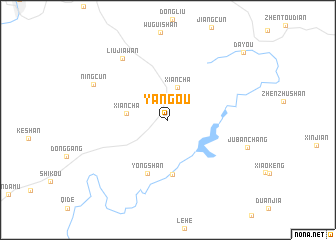 map of Yangou