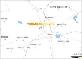 map of Yangpengzhuang