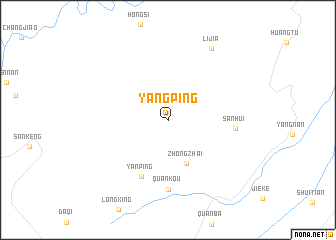 map of Yangping