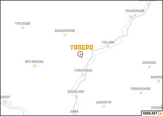 map of Yangpo