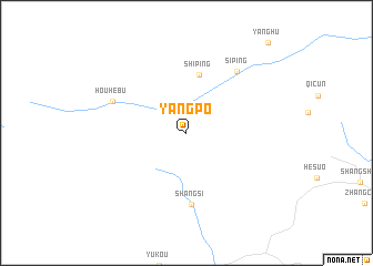 map of Yangpo